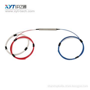 1310 1550nm 3 port fiber optical circulator with SC APC fiber length1m